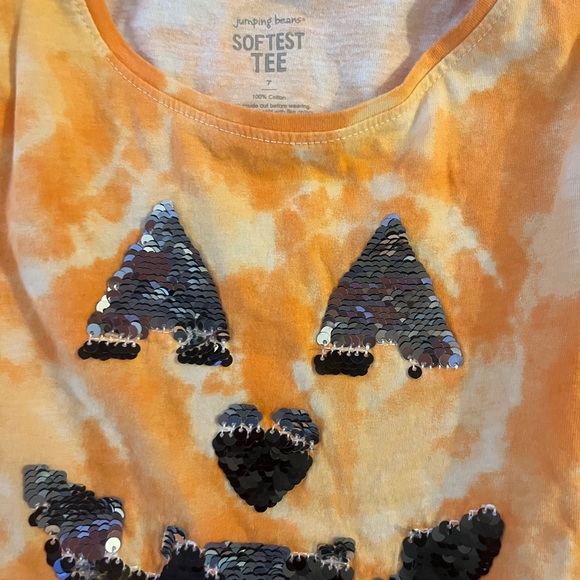 Jack o lantern girls tee - Picture 2 of 2